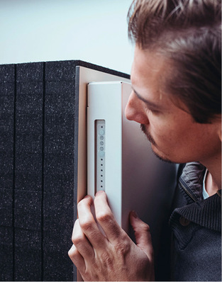 © Bild: Leipfinger-Bader Mit einer maximalen Förderleistung von 125 m³/h und einem Wirkungsgrad von 90 % erfüllt das Lüftungsgerät Kompakt die Anforderungen an energieeffiziente Gebäude.